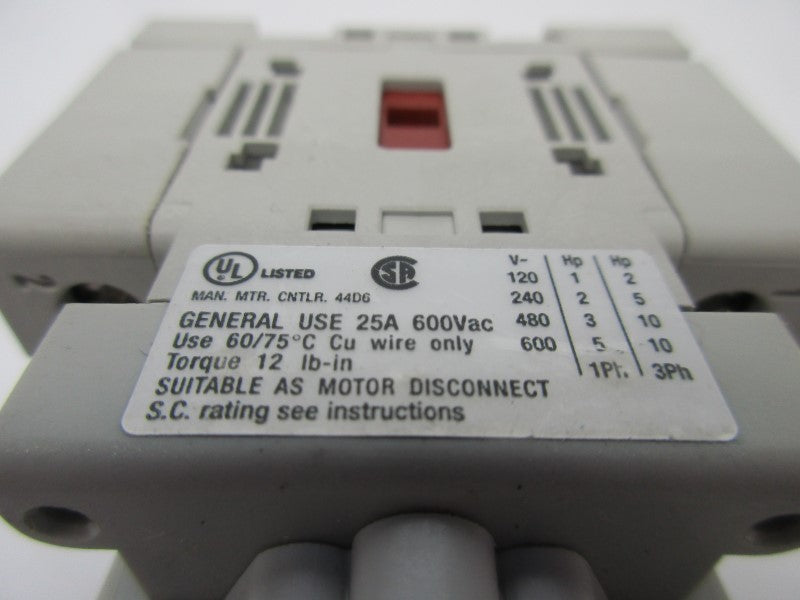 ALLEN BRADLEY 194E-A25-1753 SER. B (AS PICTURED) UNMP