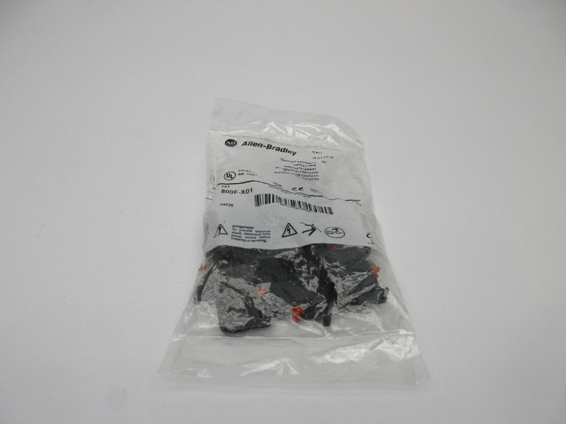 ALLEN BRADLEY 800F-X01 SER. A (PKG OF 10) NSMP