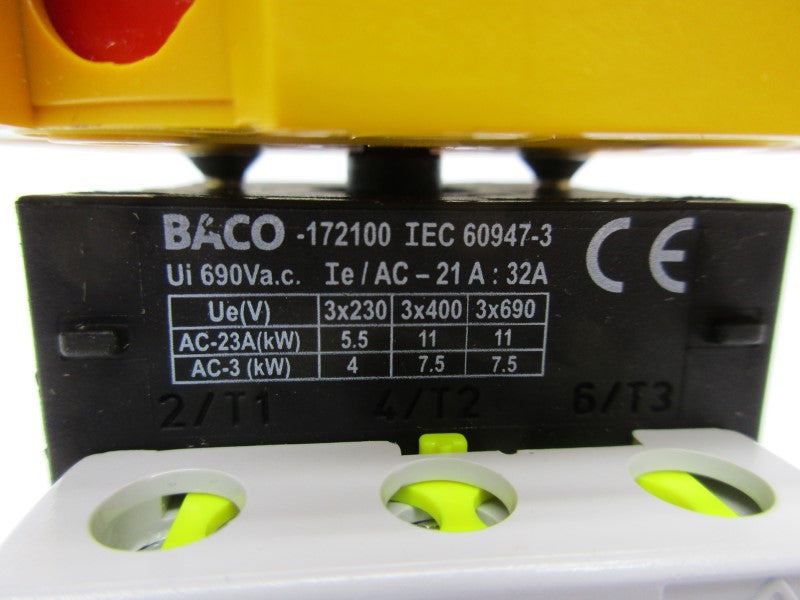 BACO 172100 (AS PICTURED) NSNP
