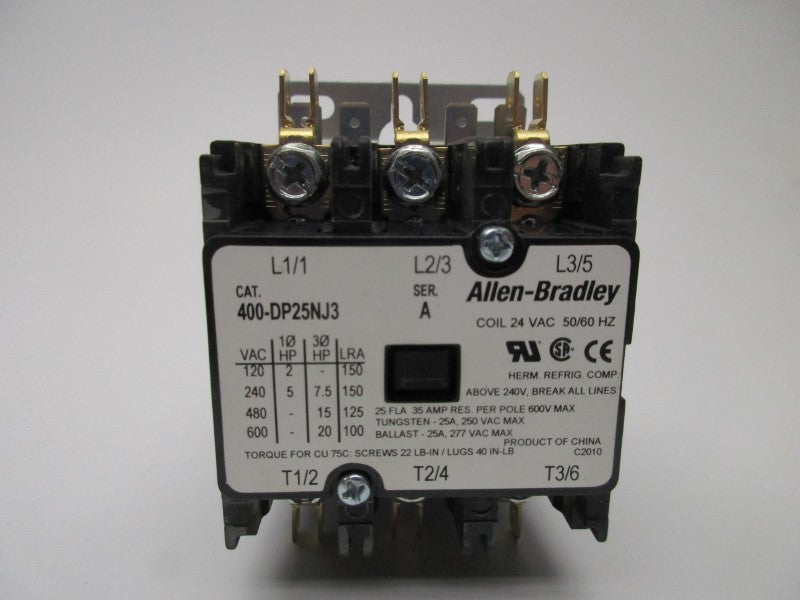 ALLEN BRADLEY 400-DP25NJ3 SER. A 24VAC NSNP