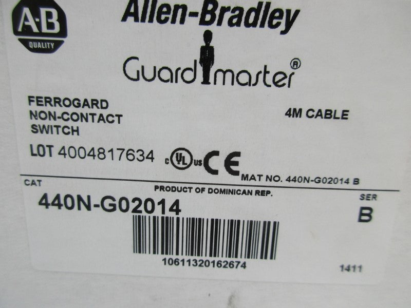 ALLEN BRADLEY 440N-G02014 SER. B NSMP