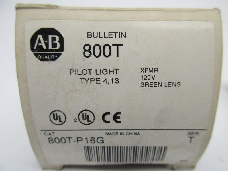 ALLEN BRADLEY 800T-P16G SER. T NSMP