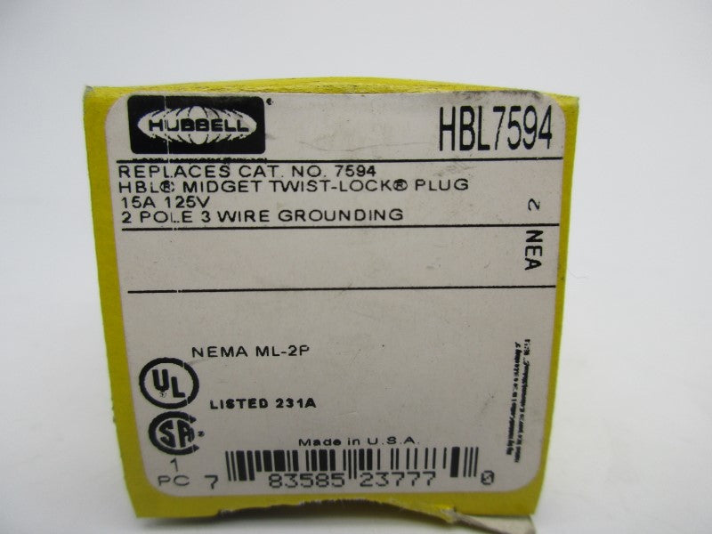 HUBBELL HBL7594 NSMP
