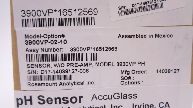 EMERSON 3900VP-02-10 NSFS