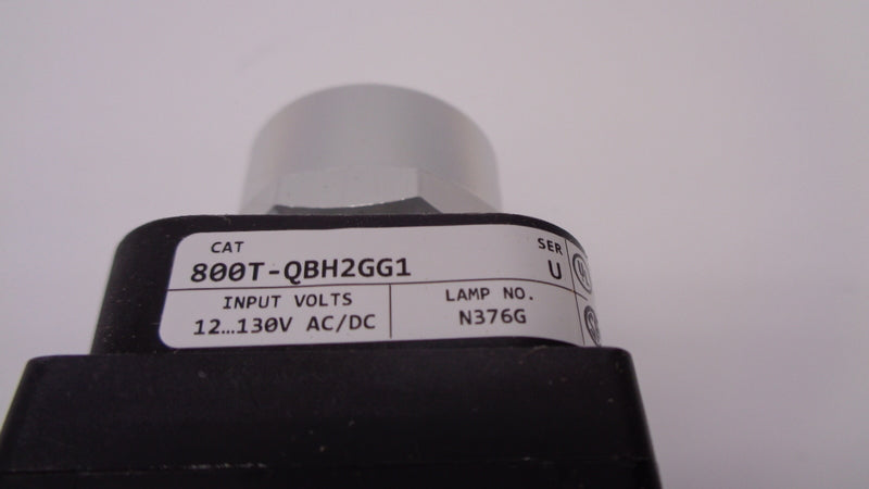 ALLEN BRADLEY 800T-QBH2GG1 SER. U (AS PICTURED) NSNP