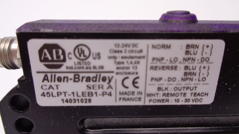 ALLEN BRADLEY 45LPT-1LEB1-P4 SER. A UNMP