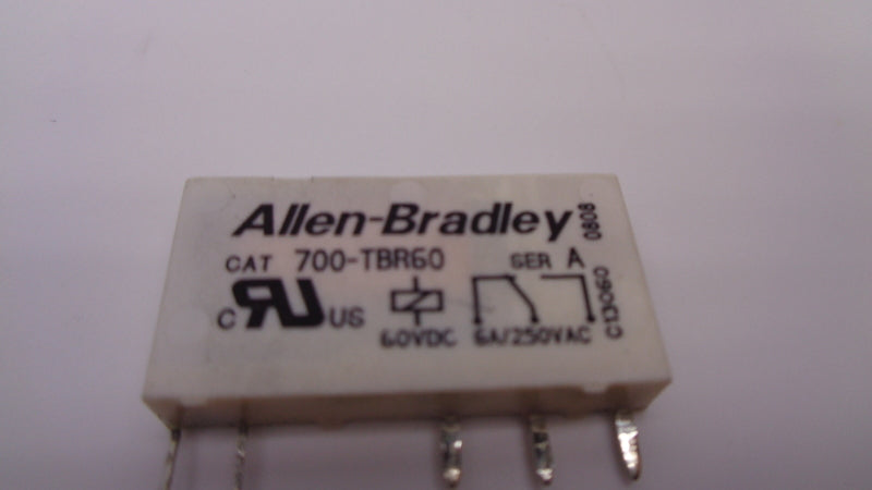 ALLEN BRADLEY 700-TBR60 SER. A 6A 250VAC NSNP