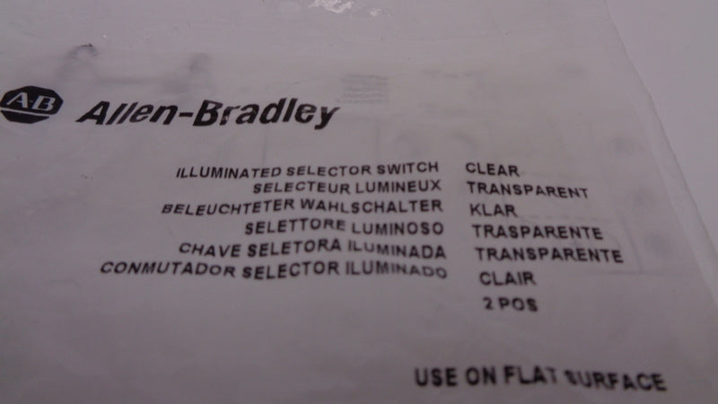 ALLEN BRADLEY 800FP-LSM27 SER. A NSMP