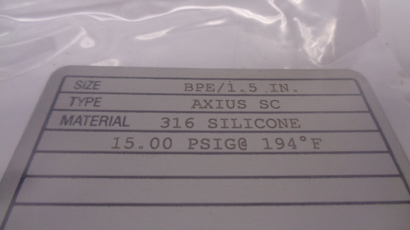 FIKE AXIUS-SC BPE/1.5IN NSMP