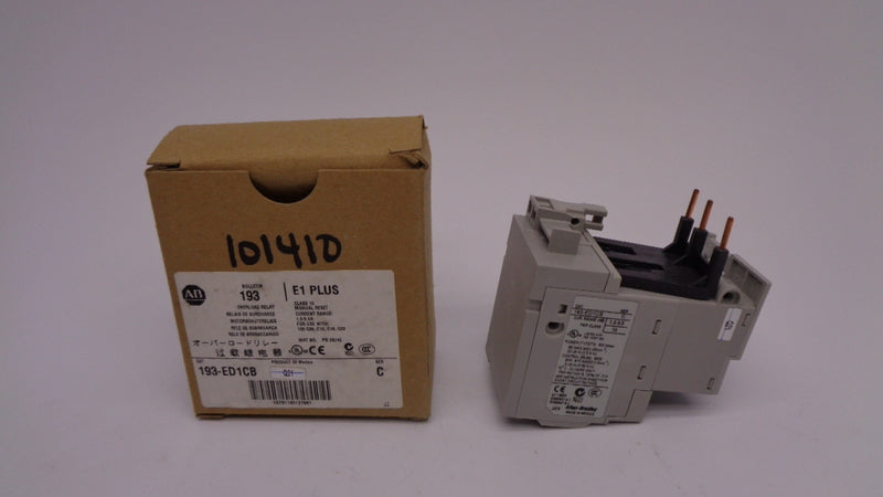 ALLEN BRADLEY 193-ED1CB SER. C 1.0-5.0A (BR/WH) NSMP