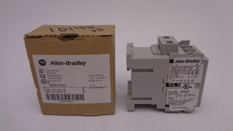 ALLEN BRADEY 100-C12A10 SER. A 220V50/240V60HZ (BR/WH) NSMP