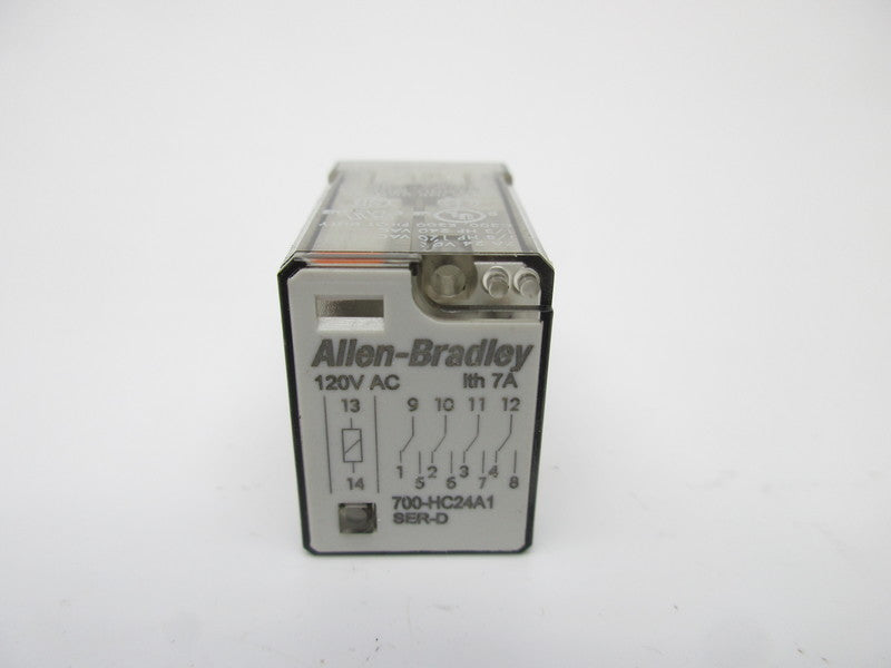 ALLEN BRADLEY 700-HC24A1 SER. D 7A 120VAC UNMP