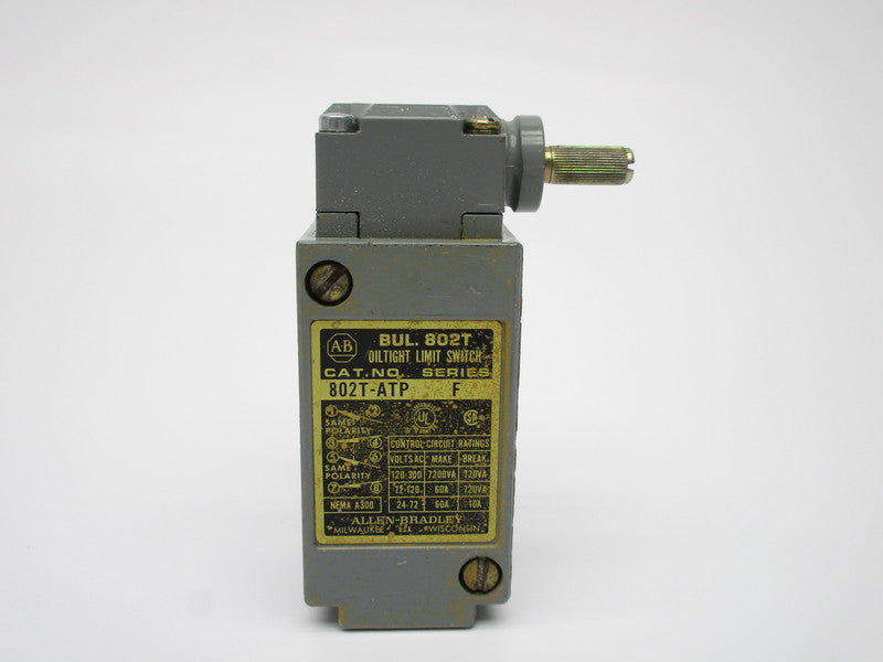 ALLEN BRADLEY 802T-ATP SER. F UNMP