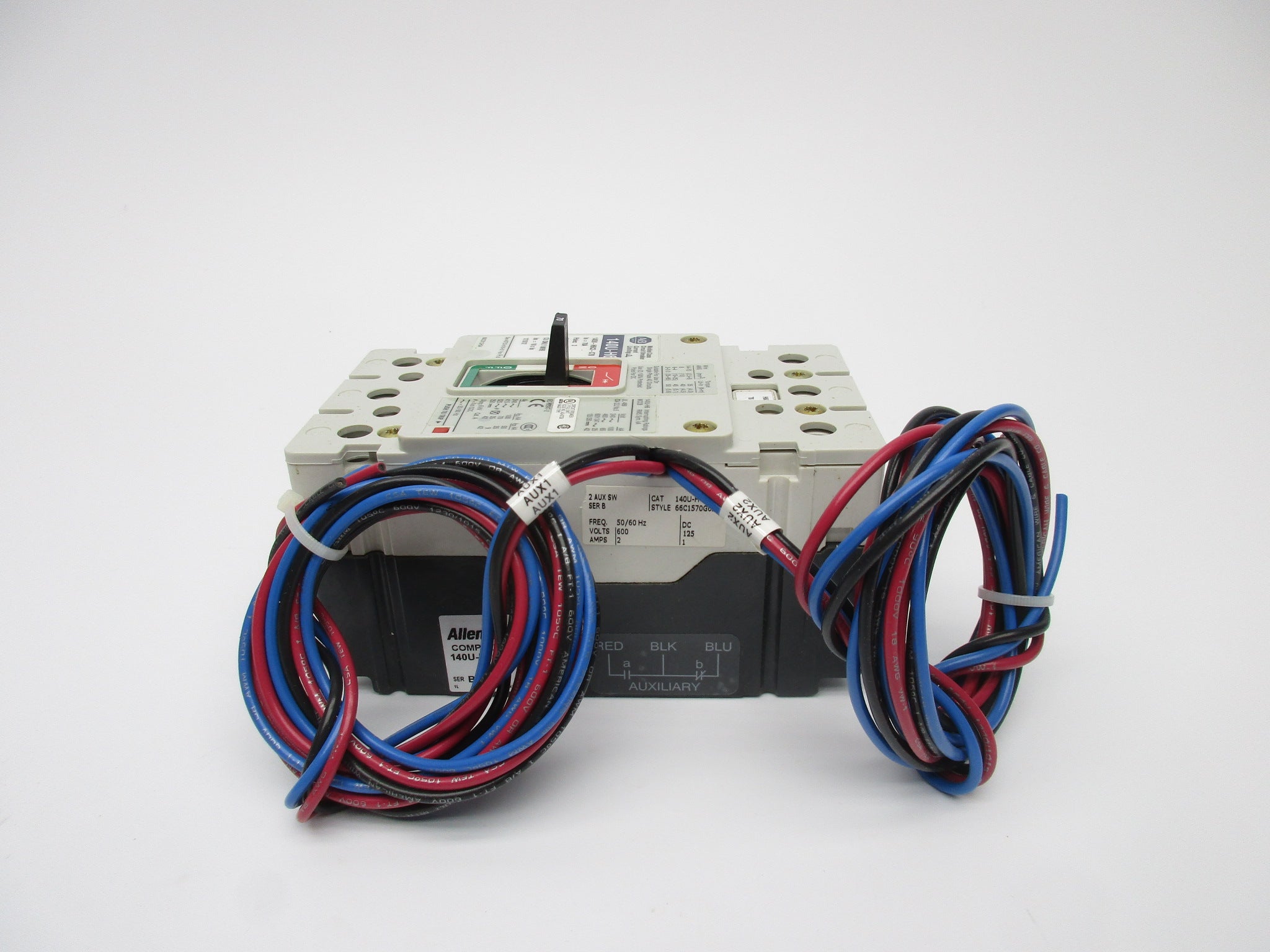 ALLEN BRADLEY 140U-H6C3-C70-B SER. B 70A 480V (BR/WH) NSMP