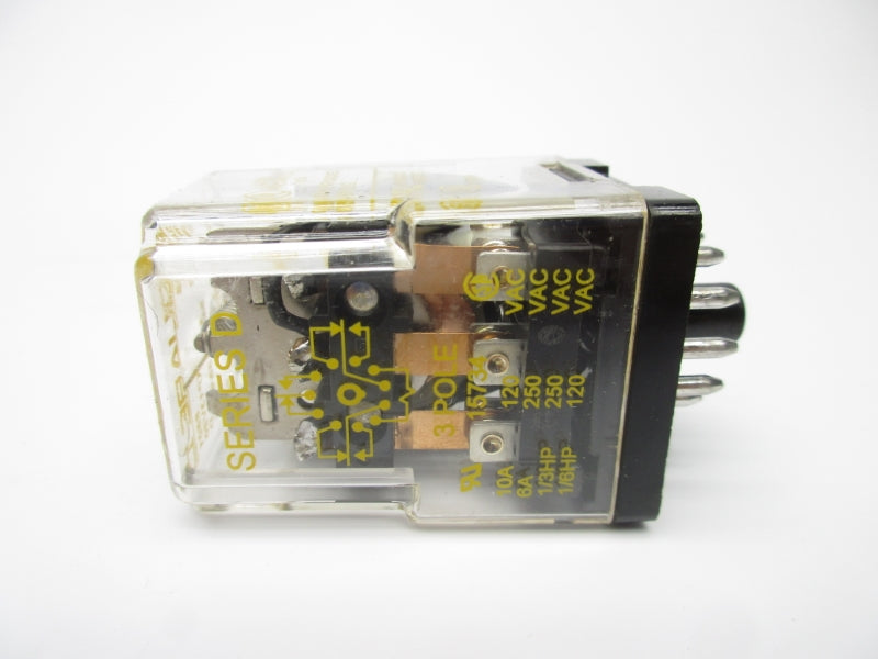 SQUARE D 8501KP13V20 SER. D 120V UNMP