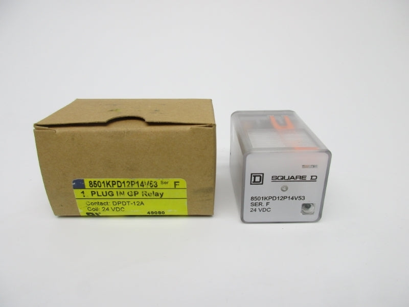 SQUARE D 8501KPD12P14V53 SER. F 24VDC NSMP