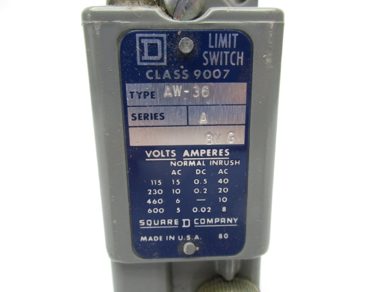 SQUARE D 9007-AW-36 NSNP