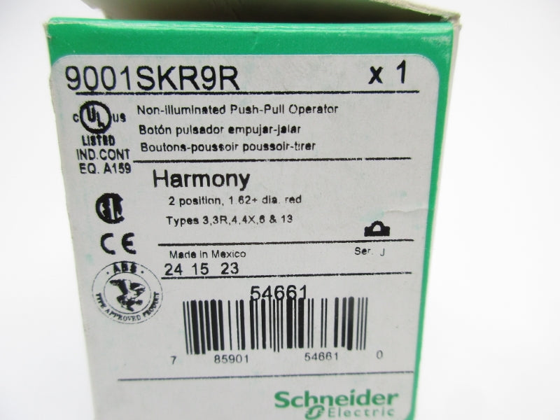 SCHNEIDER ELECTRIC 9001SKR9R SER. J NSMP
