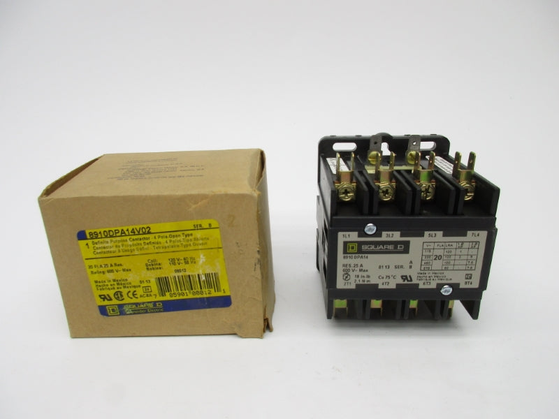 SQUARE D 8910DPA14V02 110/120V NSMP