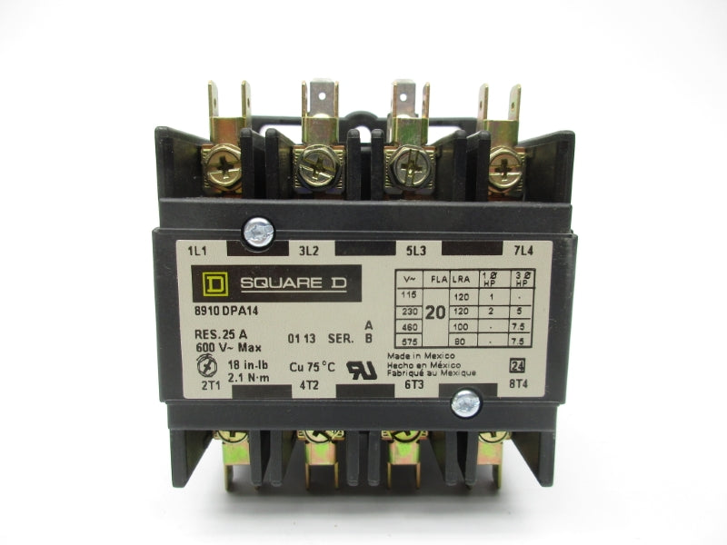 SQUARE D 8910DPA14V02 110/120V NSMP