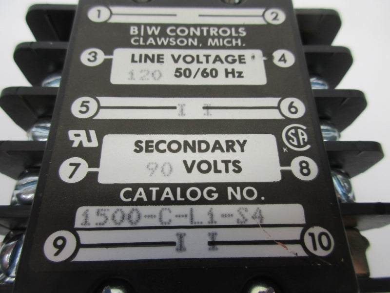 BW CONTROLS 1500-C-L1-S4 120V NSNP