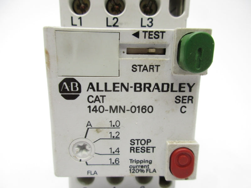 ALLEN BRADLEY 140-MN-0160 SER. C 1-1.6A UNMP