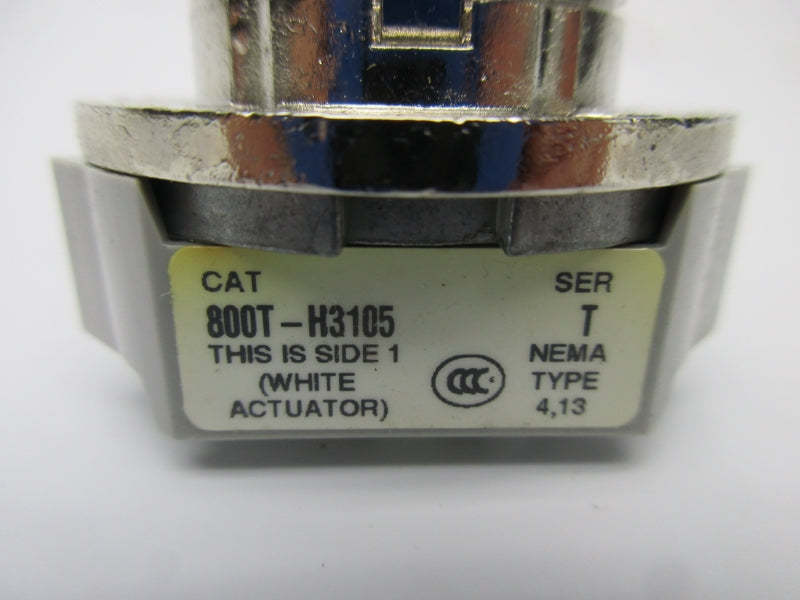 ALLEN BRADLEY 800T-H3105 SER. T (W/KEY) NSNP