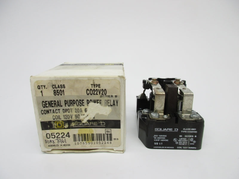 SQUARE D 8501-CO22V20 20A 120V NSMP