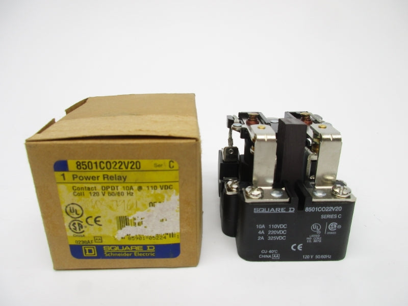 SQUARE D 8501CO22V20 10A 120V NSMP