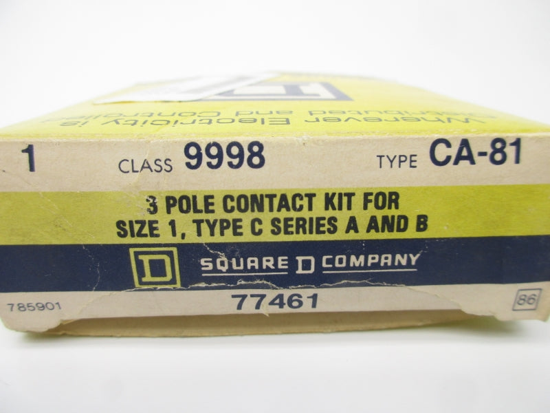 SQUARE D 9998-CA-81 NSMP
