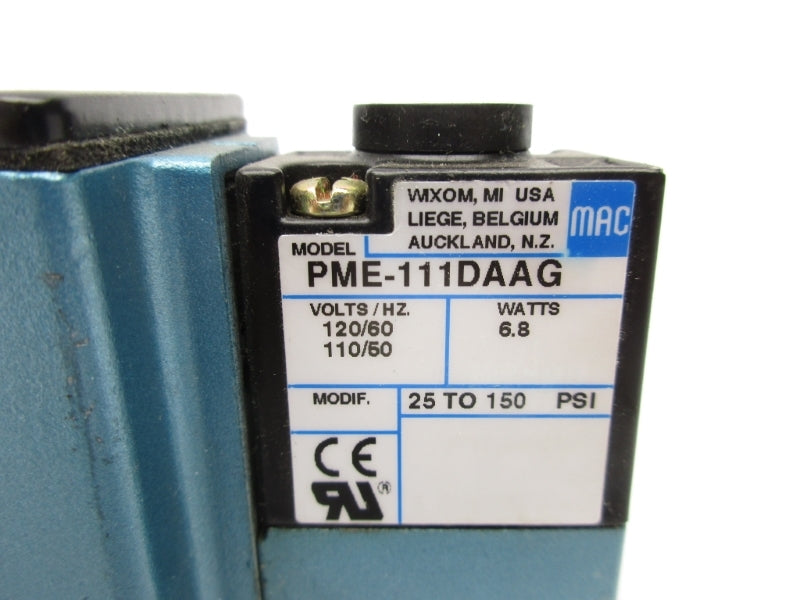 MAC 6223C-000-PM-111DA 110/120V 150PSI UNMP