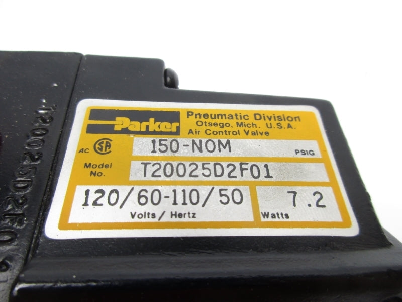 PARKER T20025D2F01 120/60-110/50V NSNP