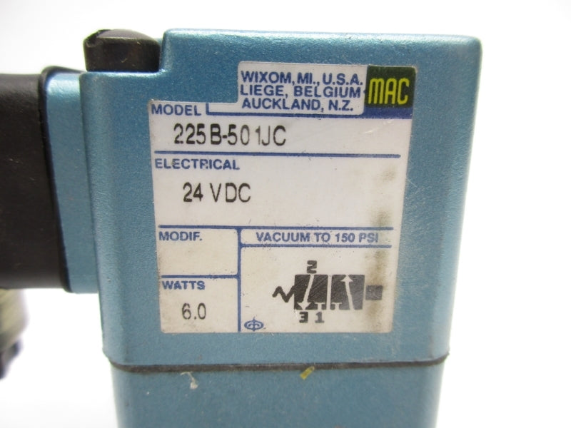 MAC 225B-501JC UNMP