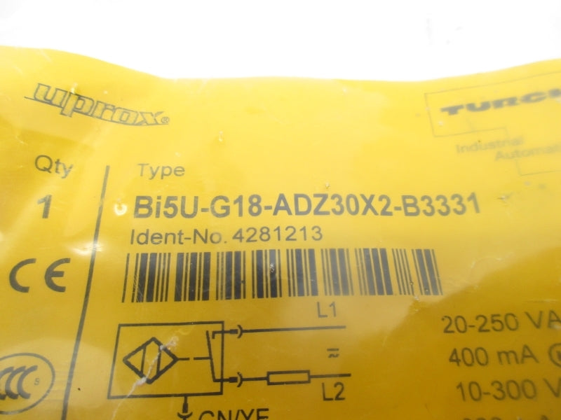 TURCK BI5U-G18-ADZ30X2-B3331 NSMP