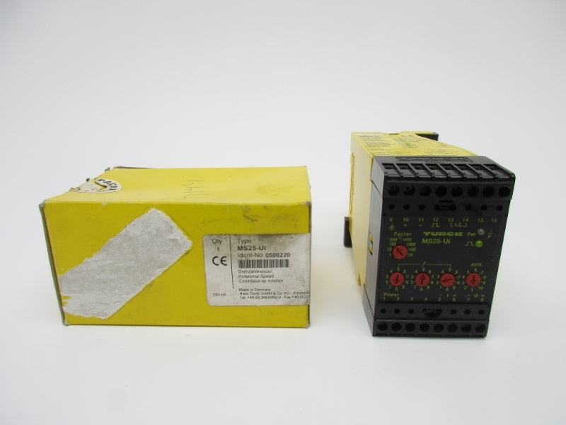TURCK MS25-UI 0508220 20-250VAC/DC NSMP