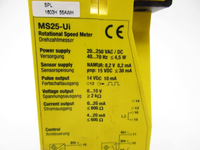 TURCK MS25-UI 0508220 20-250VAC/DC NSMP