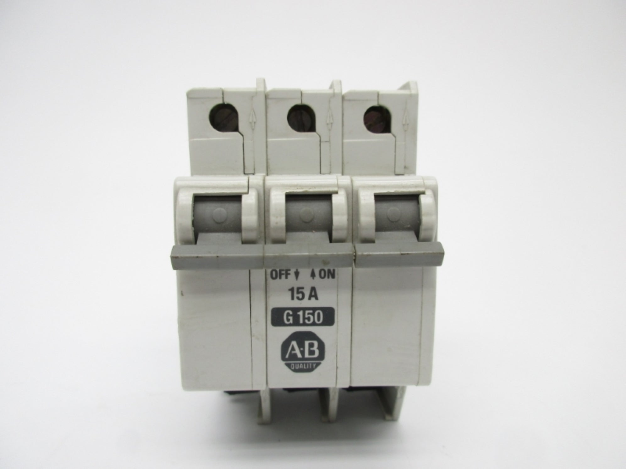 ALLEN BRADLEY 1492-CB3G150 SER. A 15A 480VAC UNMP