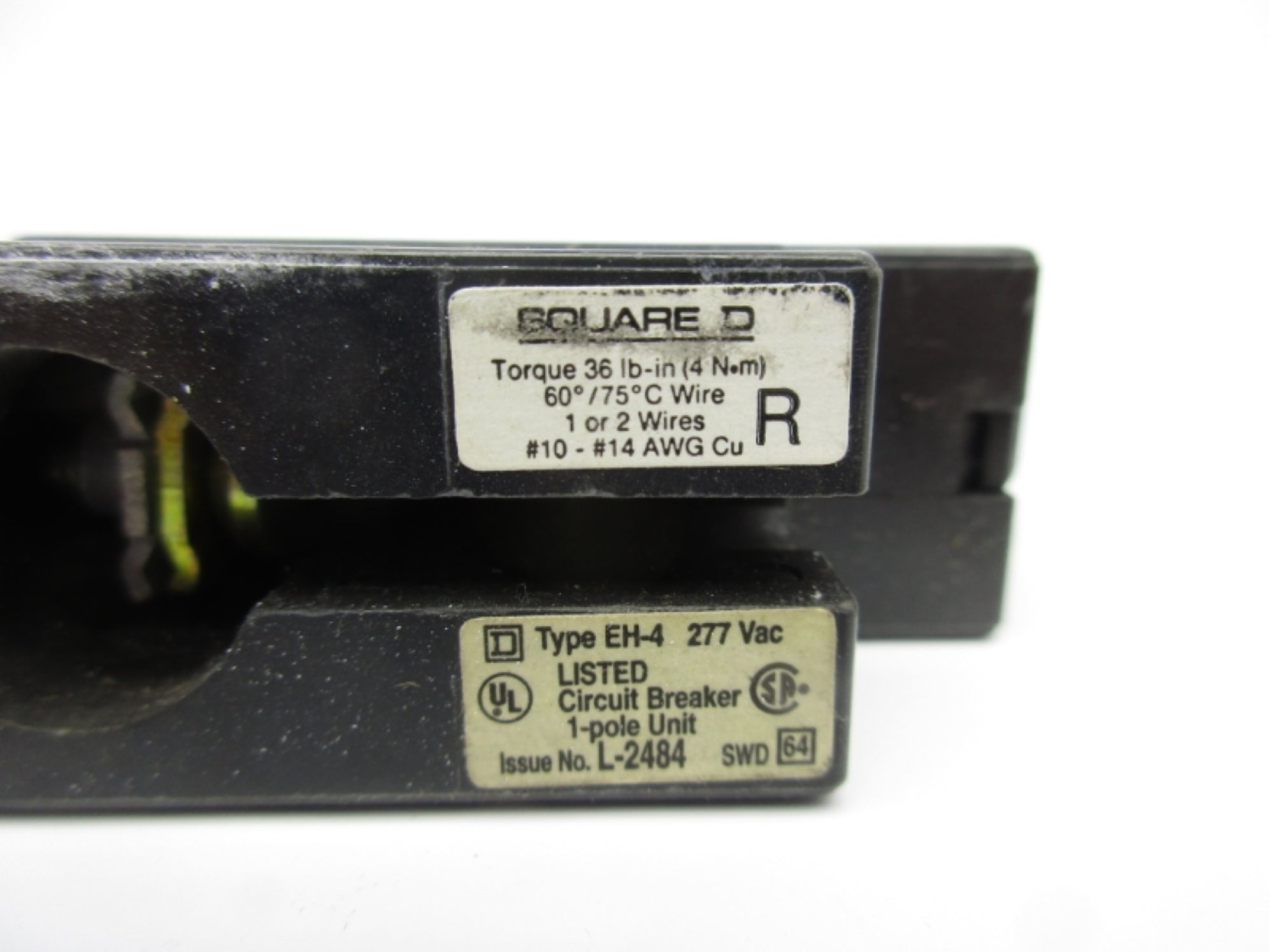 SQUARE D EH14020 20A 277VAC UNMP