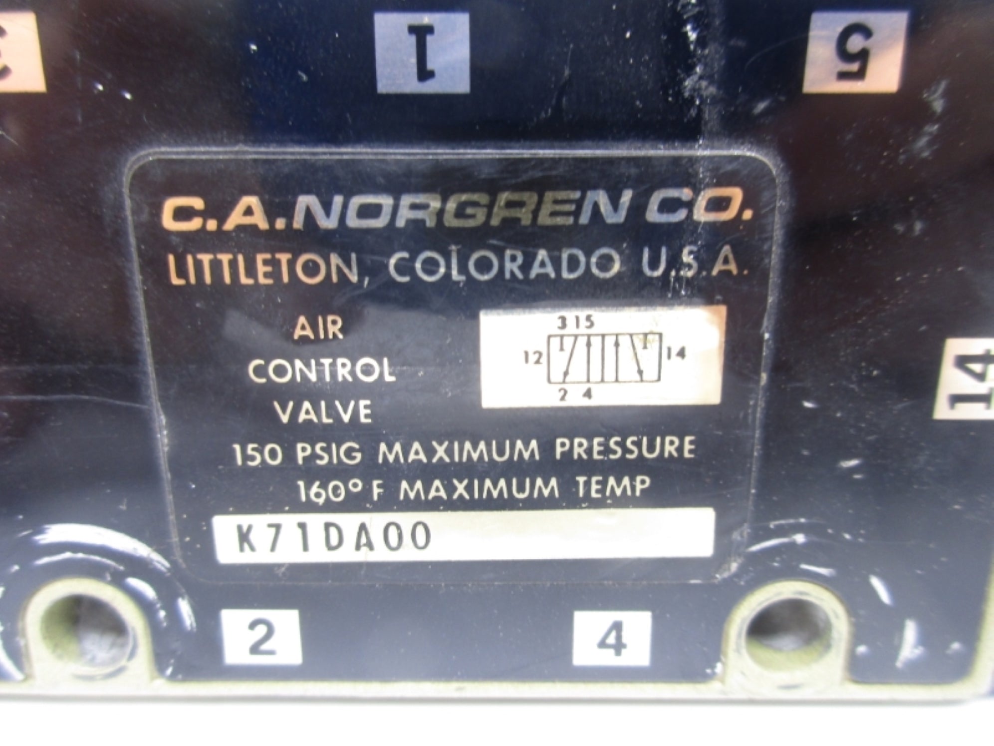NORGREN K71DA00 NSNP