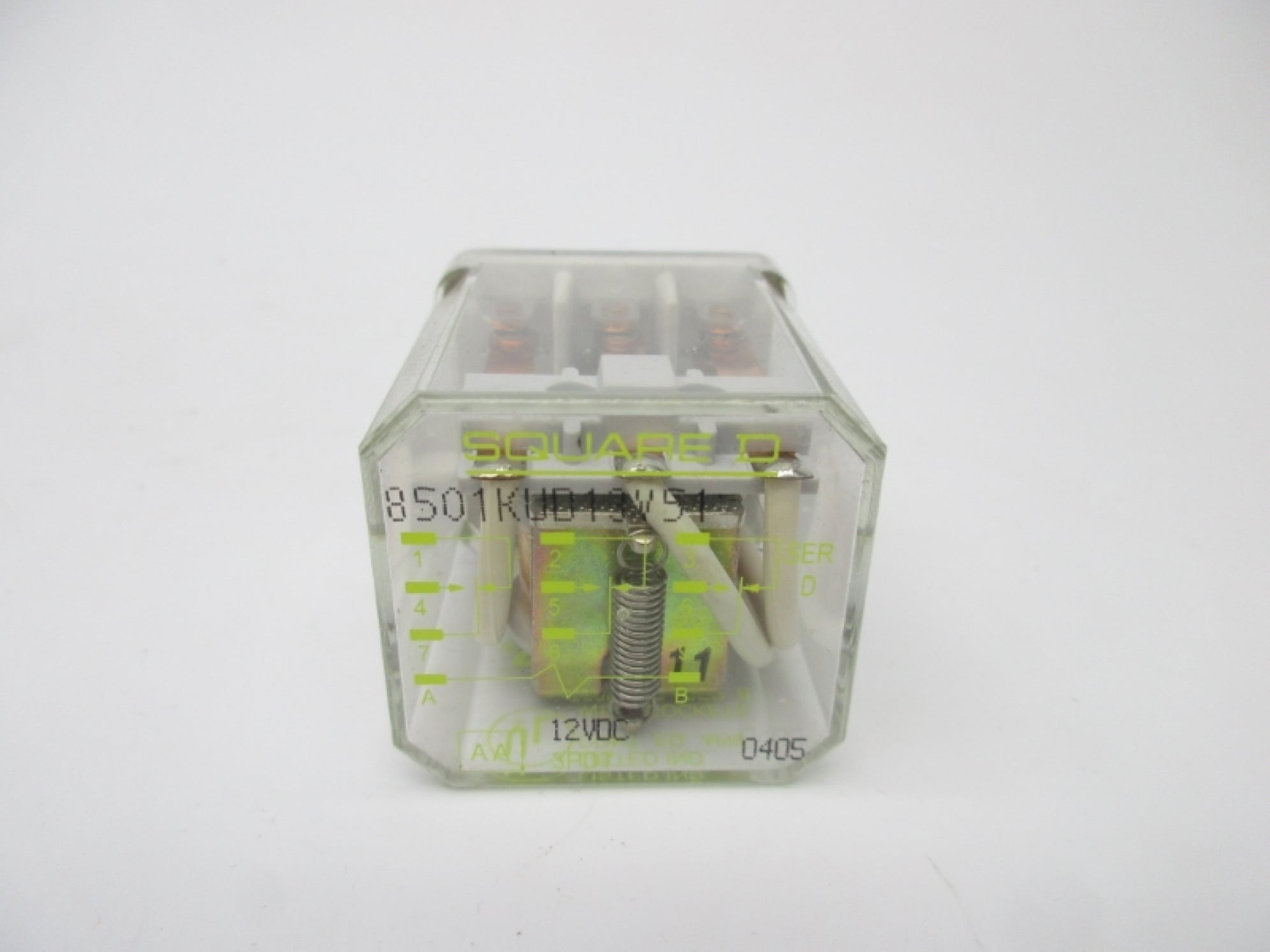 SQUARE D 8501KUD13V51 12VDC NSNP