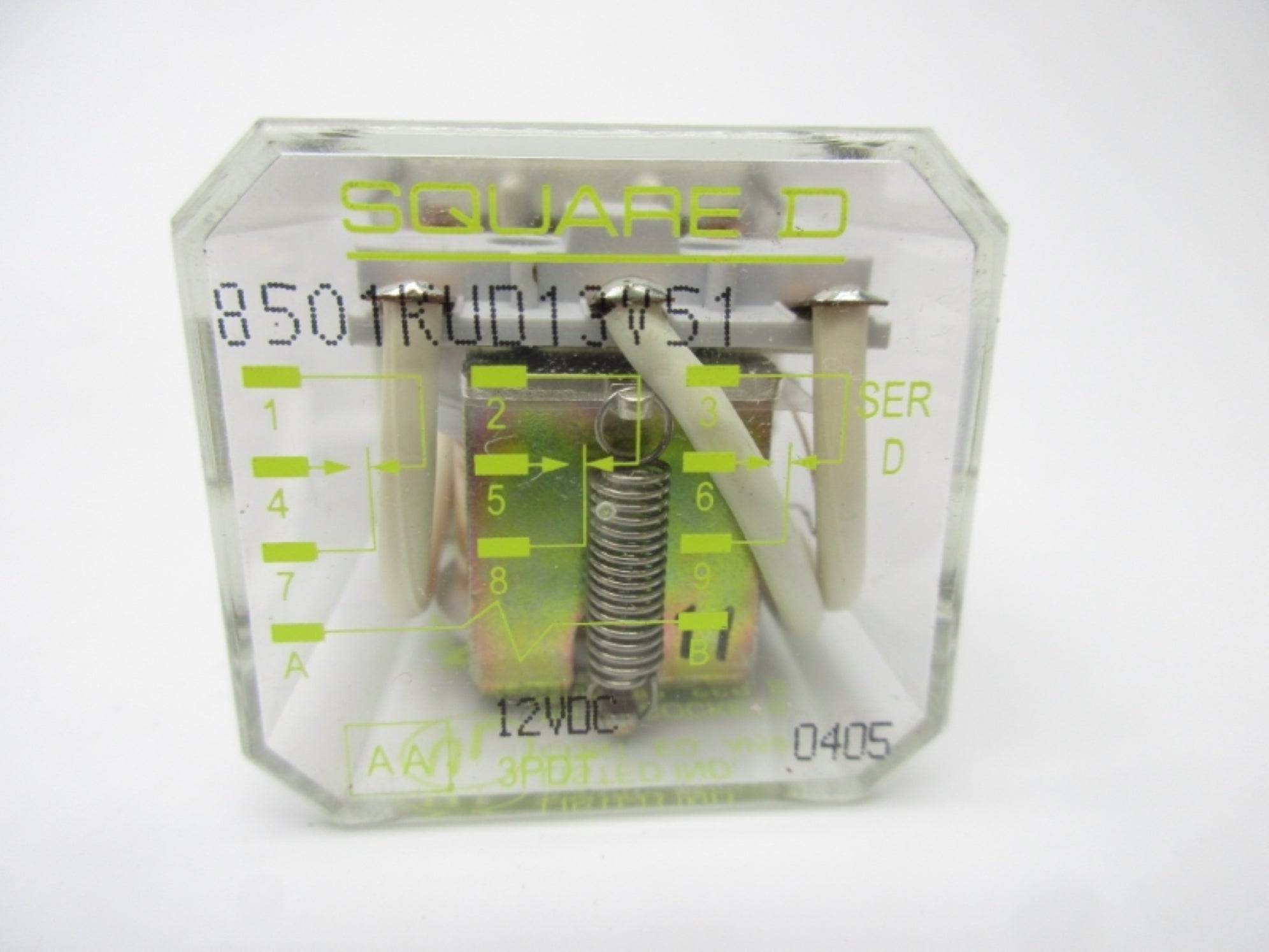 SQUARE D 8501KUD13V51 12VDC NSNP