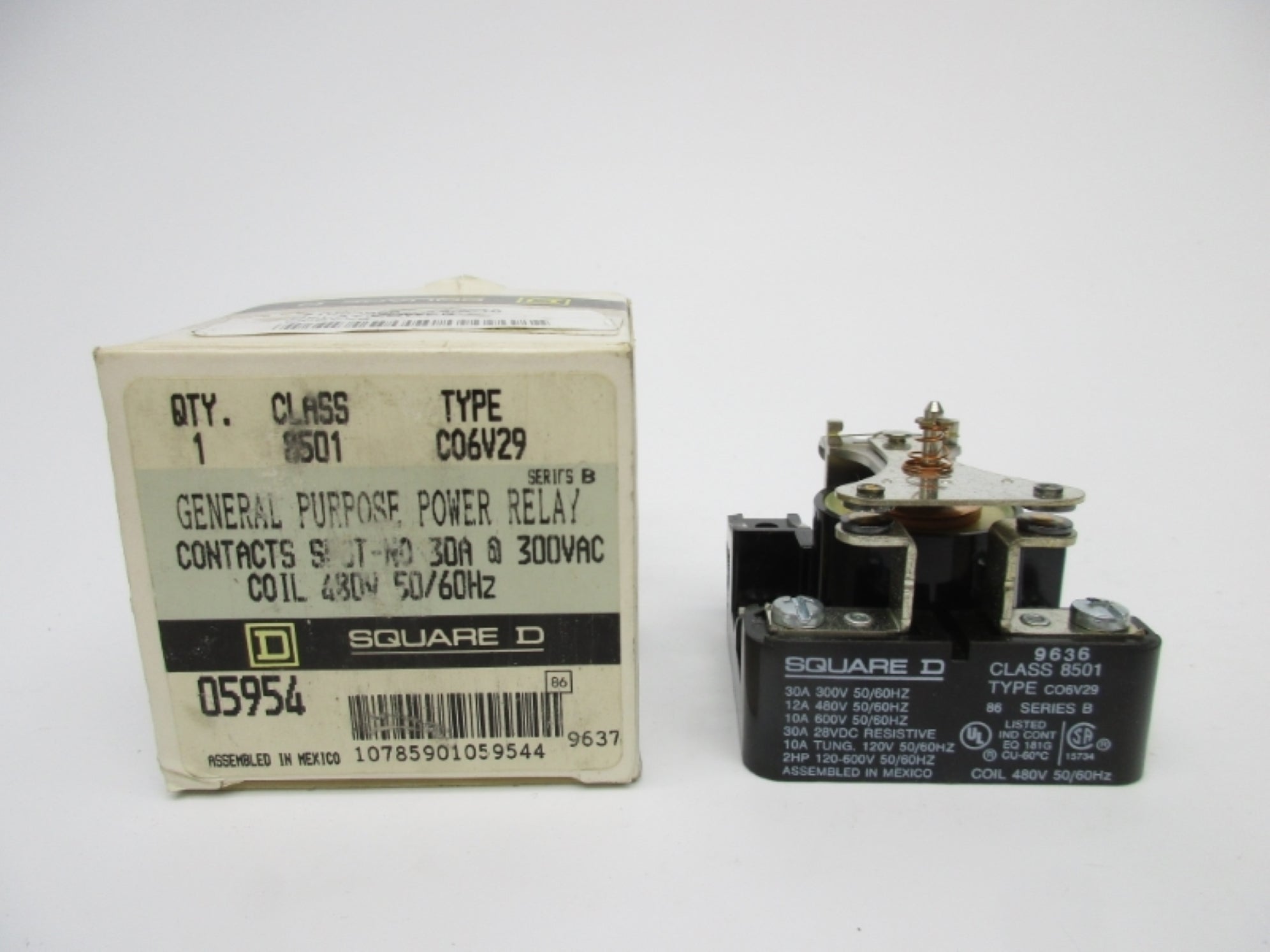 SQUARE D 8501-C06V29 480V 30A NSMP