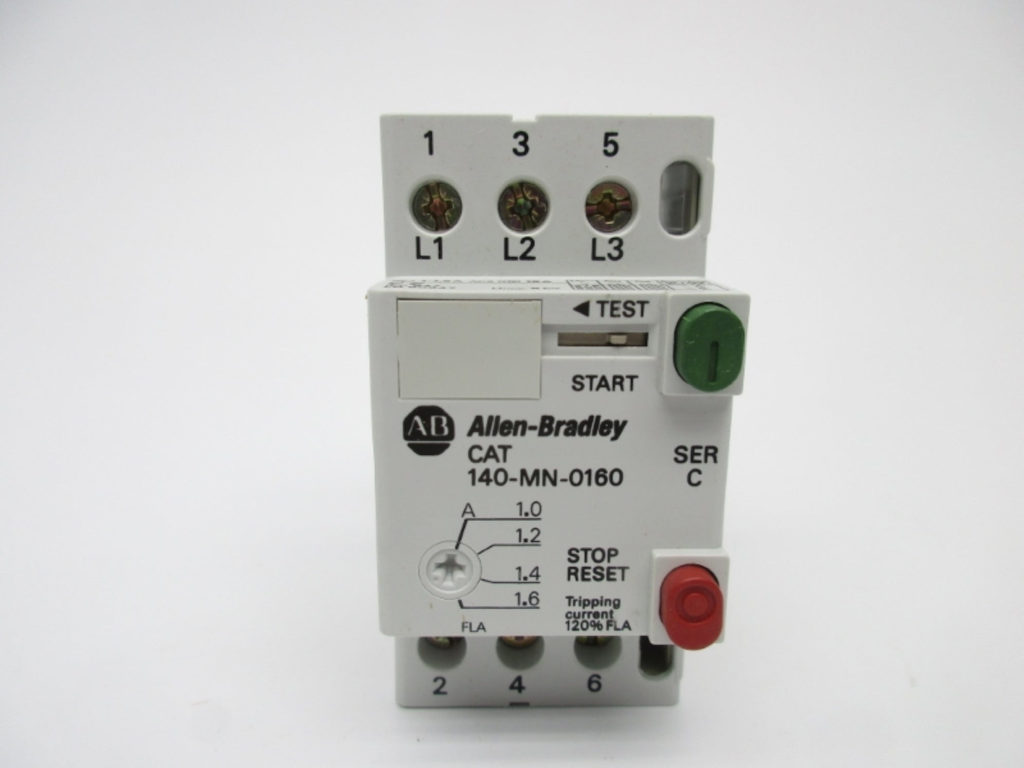ALLEN BRADLEY 140-MN-0160 SER. C NSMP