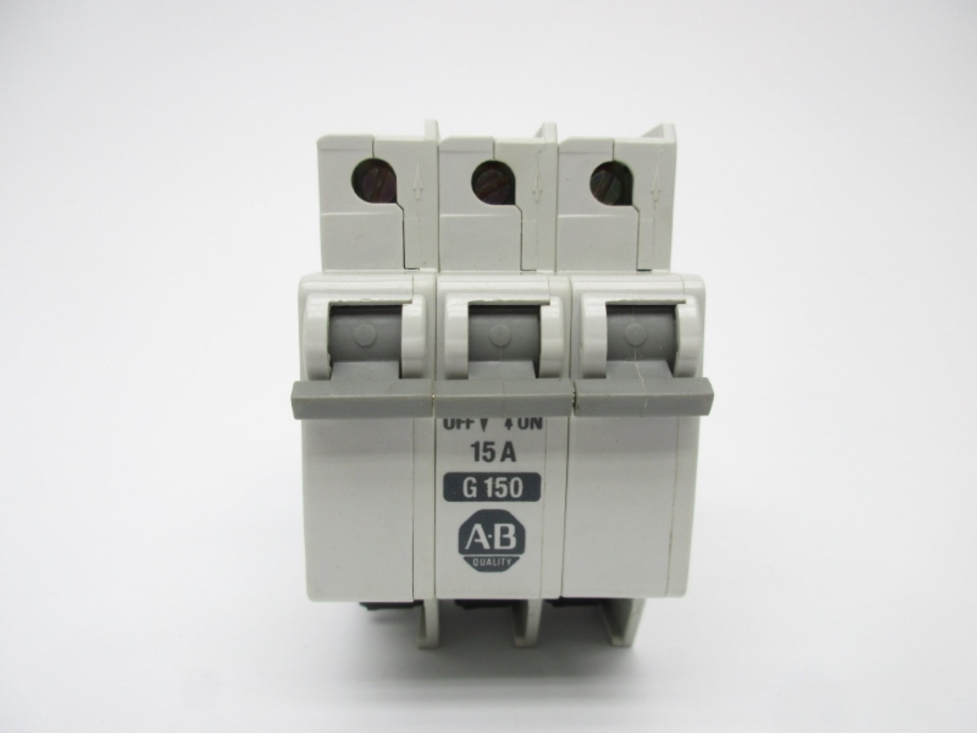 ALLEN BRADLEY 1492-CB3G150 SER. A 15A 300VAC NSMP