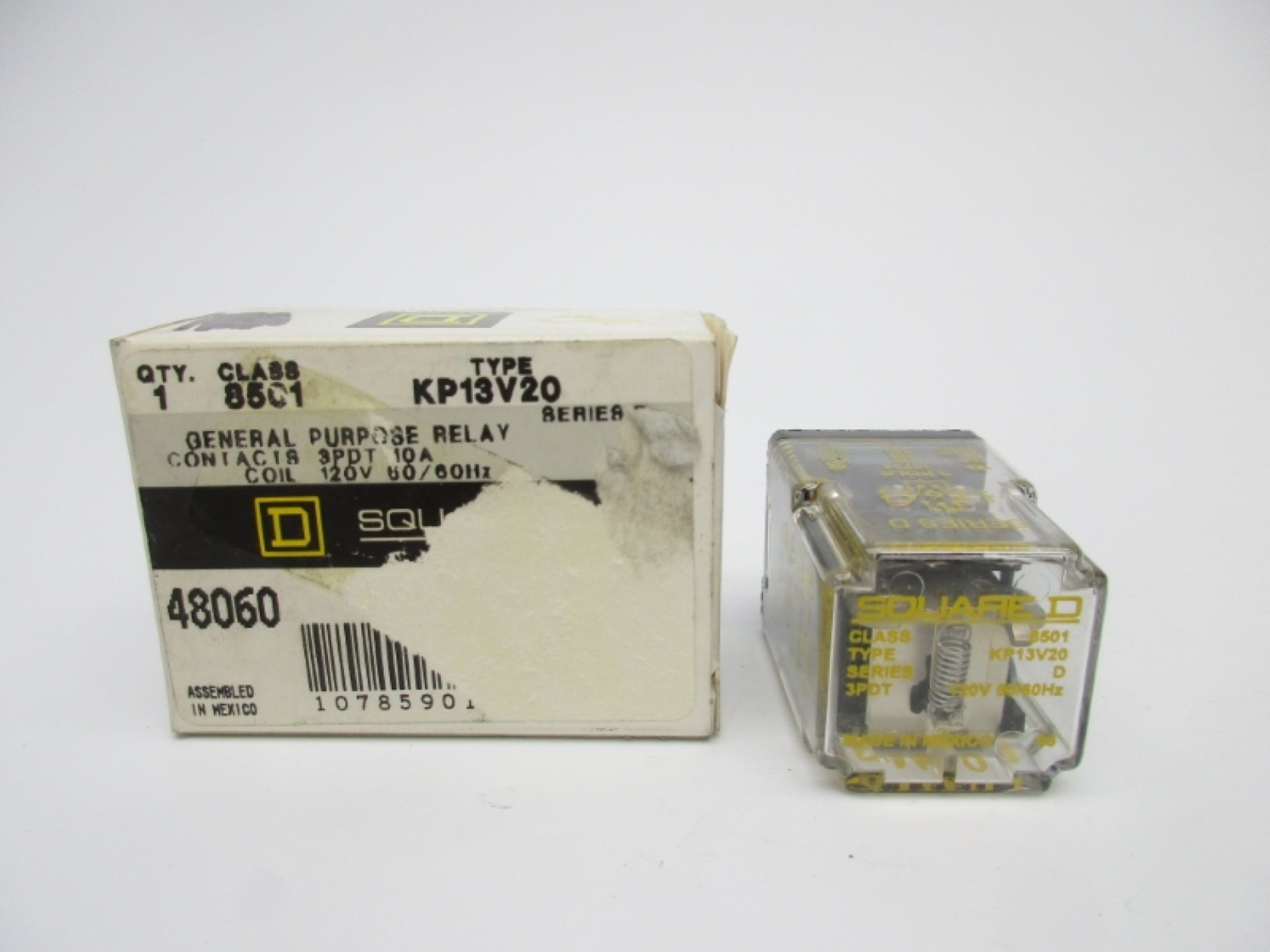 SQUARE D 8501-KP13V20 10A 120V NSMP