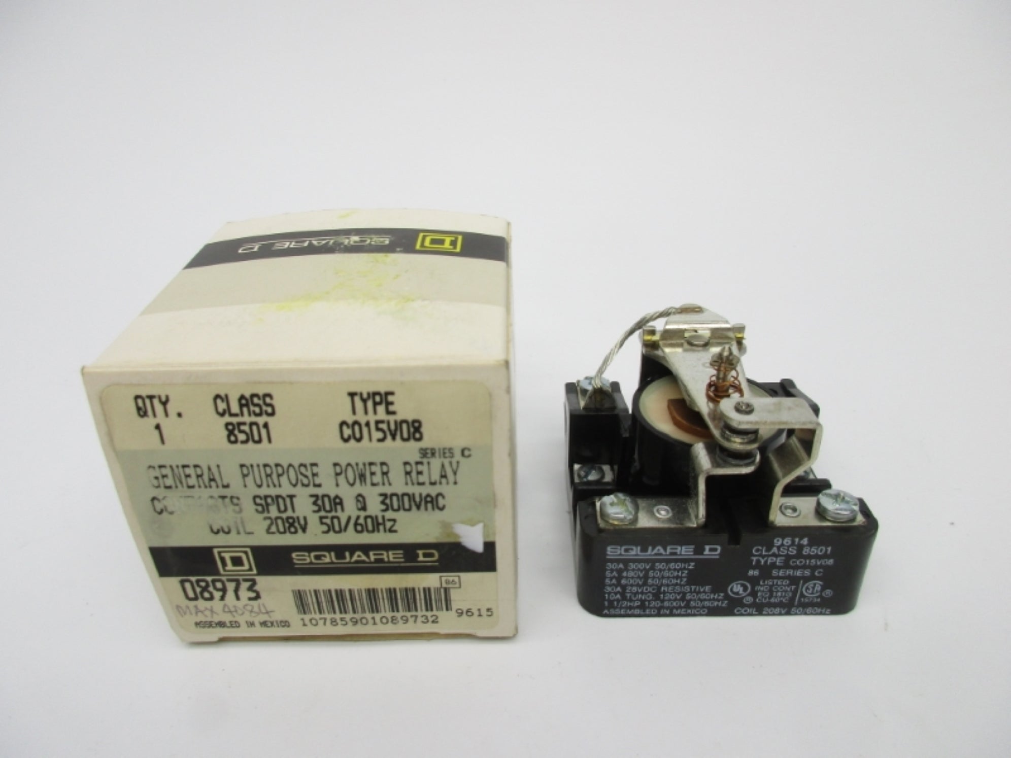 SQUARE D 8501-C015V08 30A 208V NSMP