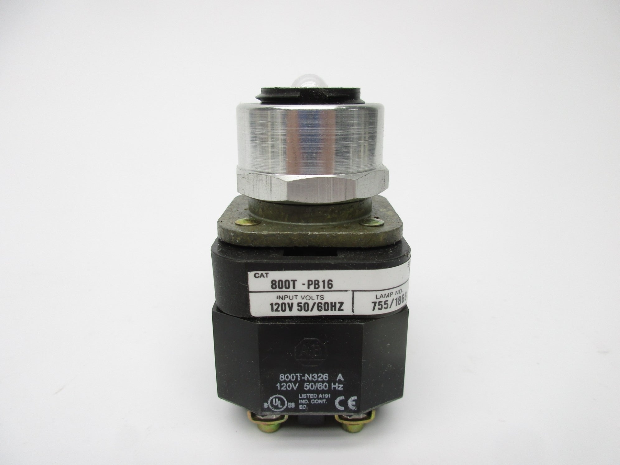 ALLEN BRADLEY 800T-PB16 SER. T (AS PICTURED) NSNP