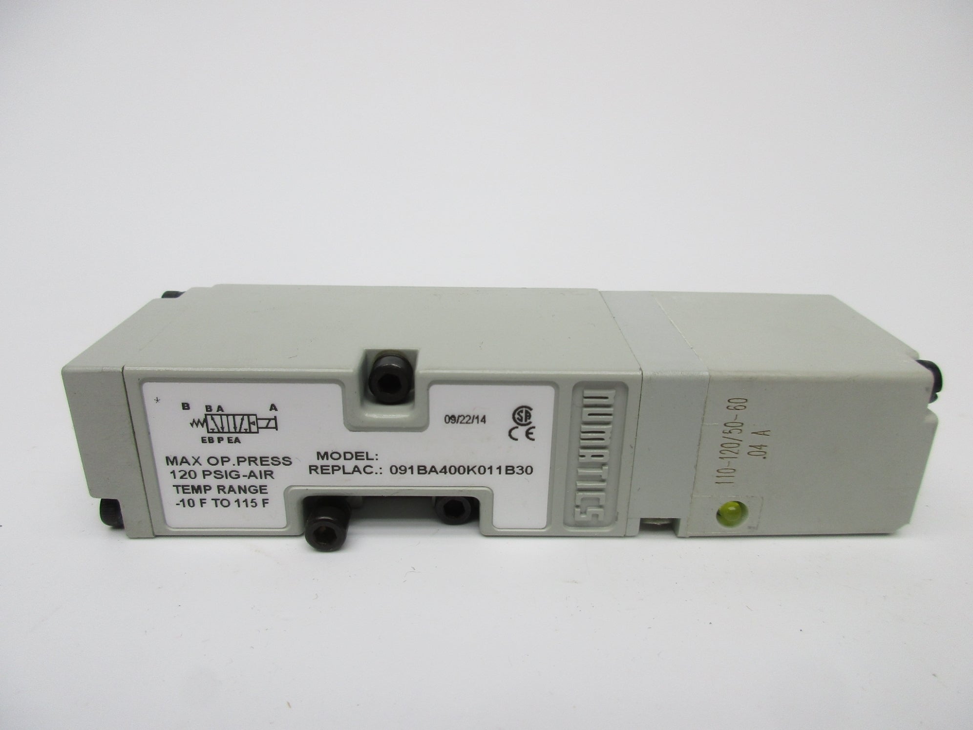 NUMATICS 091BA400K011B30 NSNP