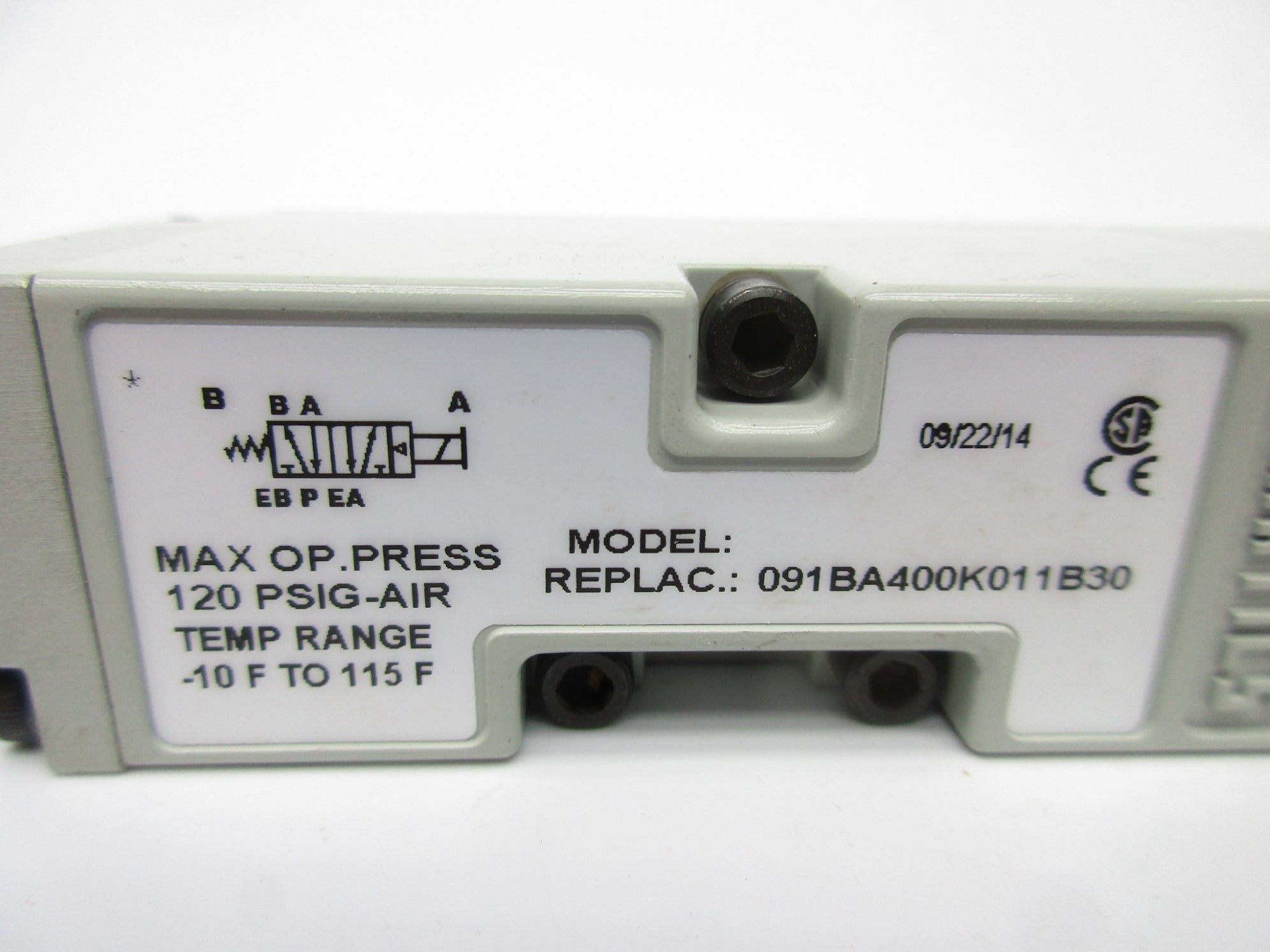NUMATICS 091BA400K011B30 NSNP