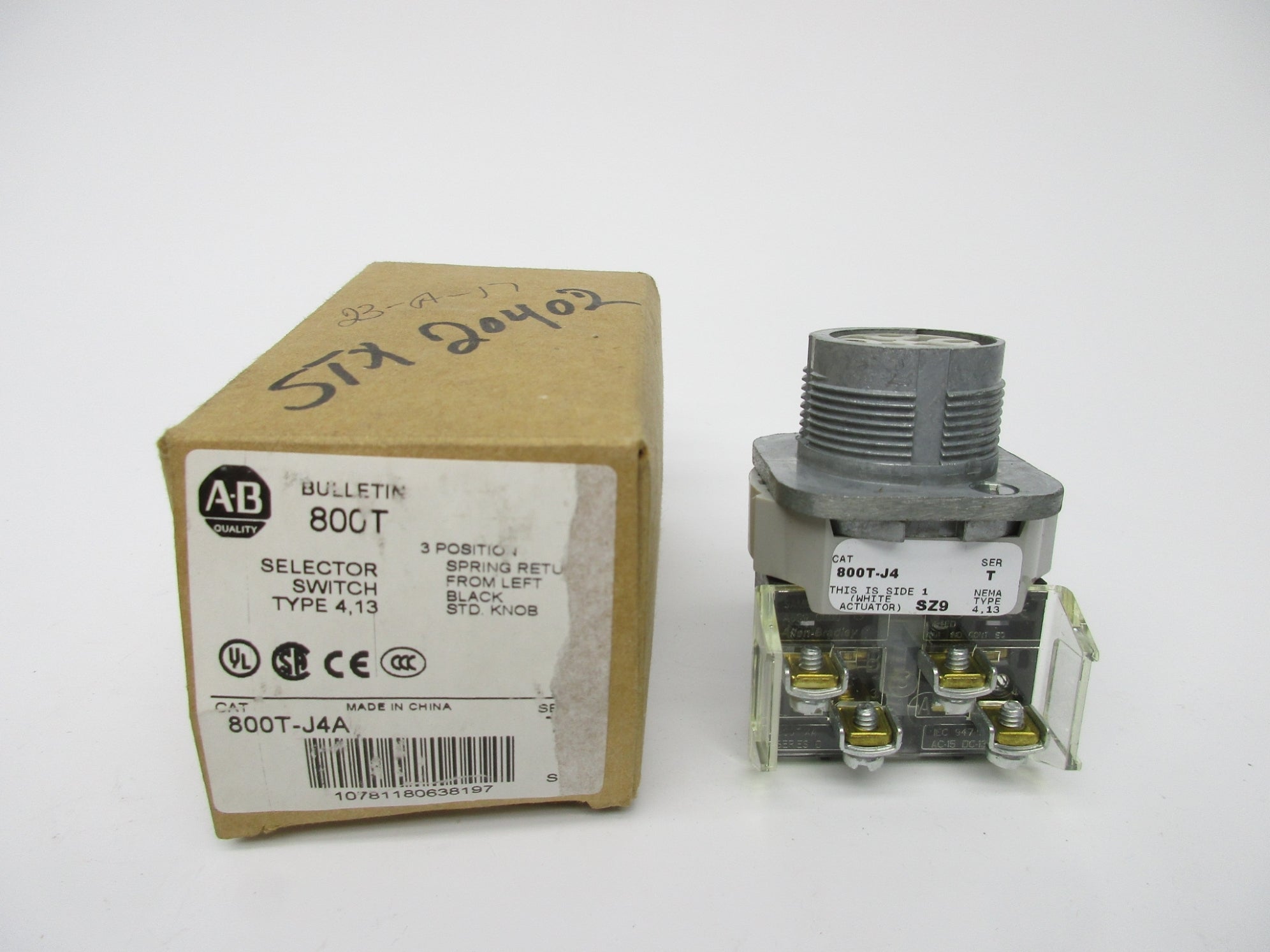 INDUSTRIAL SPARE PART 800T-J4A SER. T (AS PICTURED) NSMP